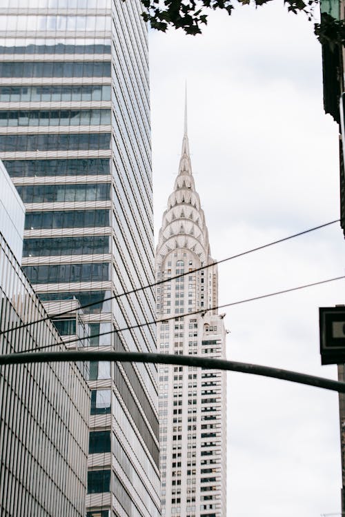 Modern skyscraper in city center