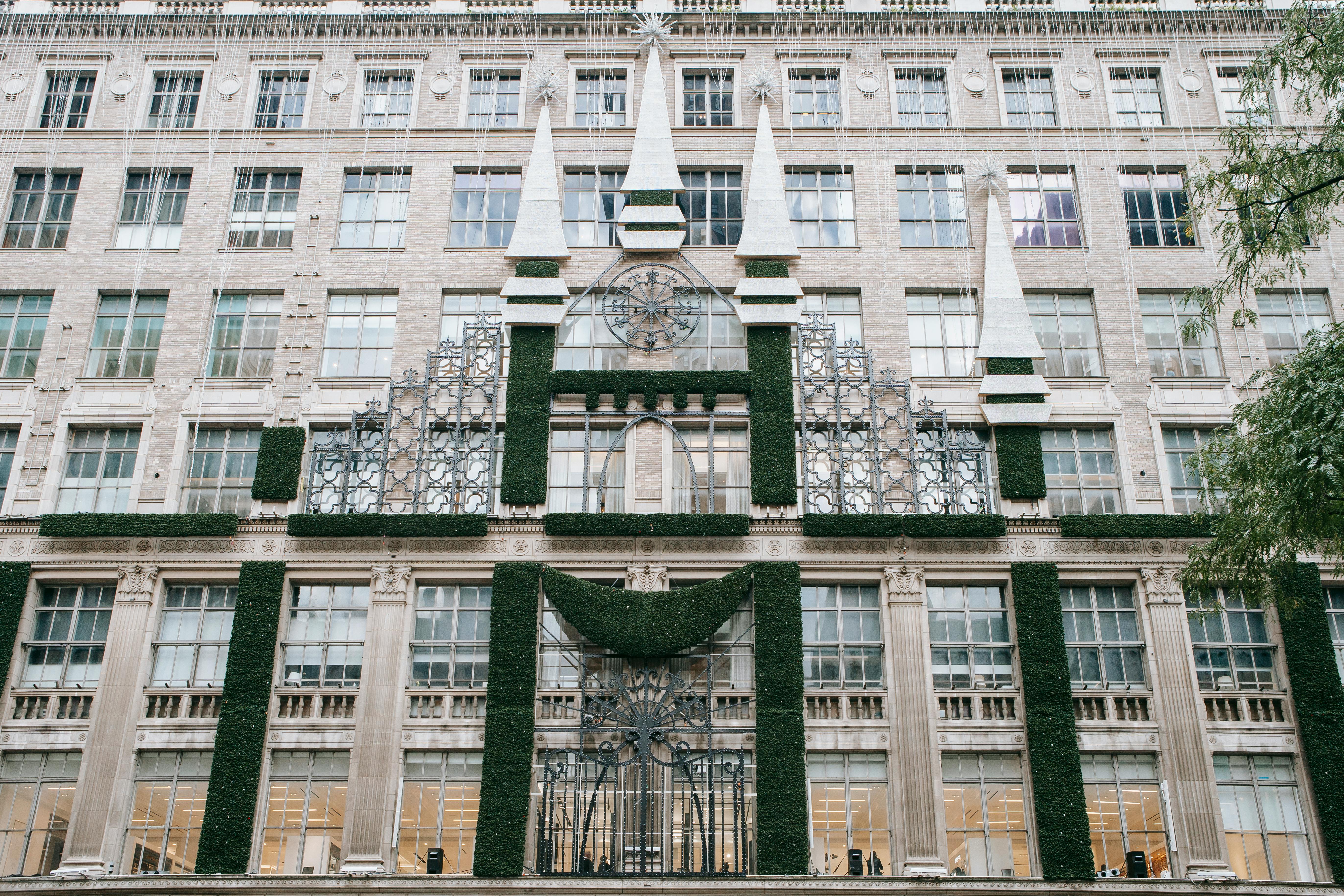 facade of building with columns