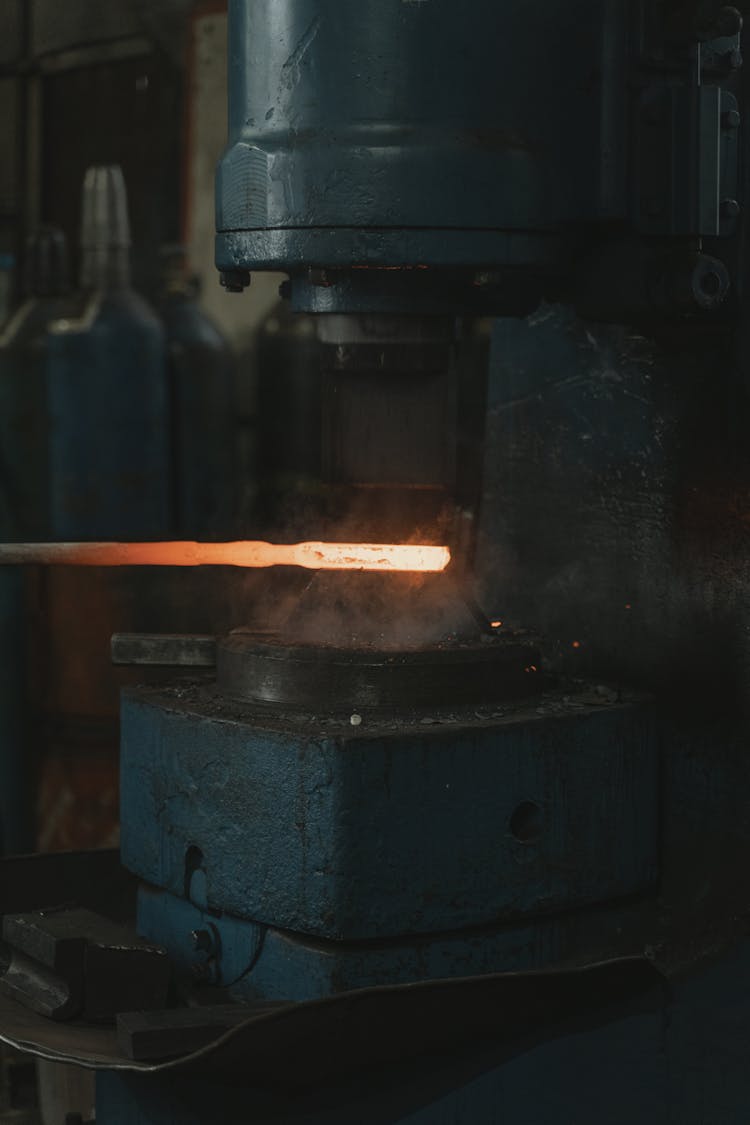 Hot Metal Being Formed