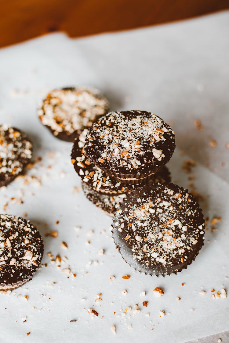 Stacked Chocolate Cupcakes