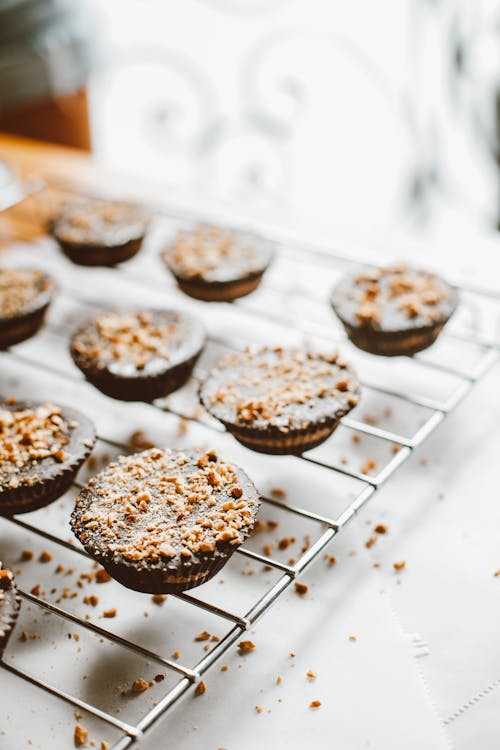 Δωρεάν στοκ φωτογραφιών με muffins, επιλεκτική εστίαση, ετοιμάζω φαγητό