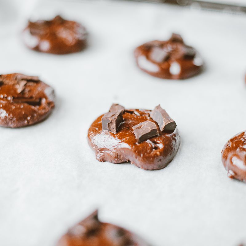 Double Chocolate Brownie Cookies