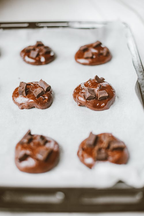 Fotobanka s bezplatnými fotkami na tému čokoláda, cookies, dezert