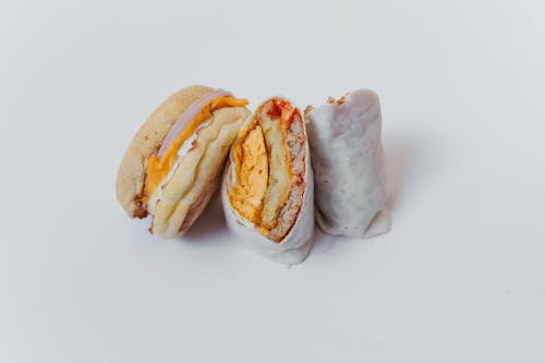 Gratis lagerfoto af burger, burrito, fastfood