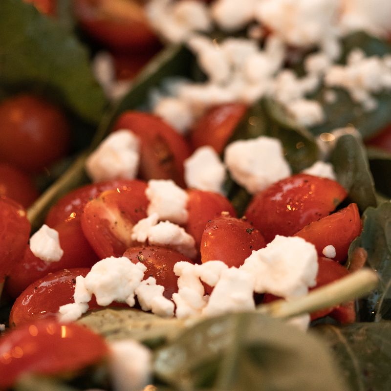 Spinach Feta Cheese Flatbread