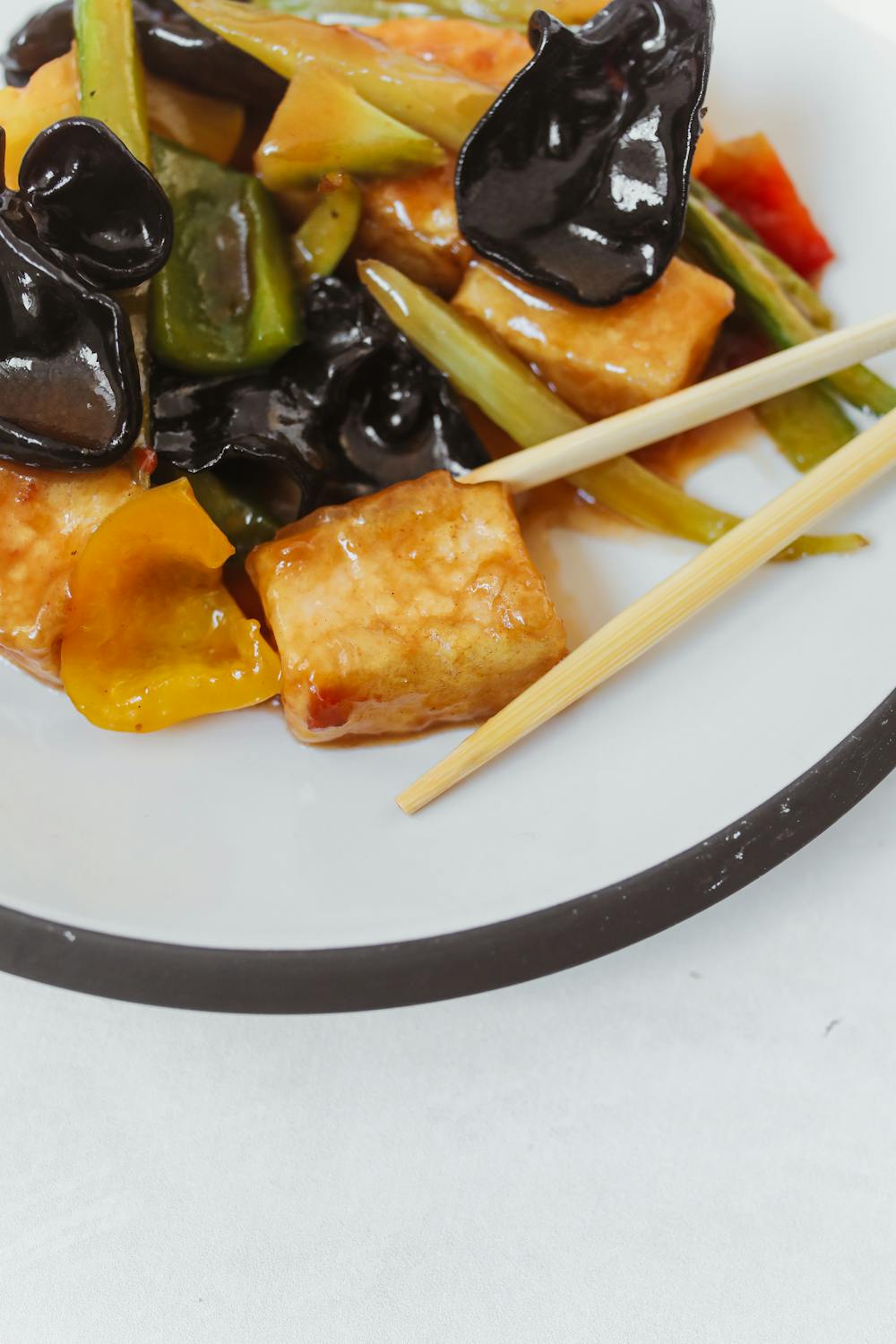 Satay-Style Tofu Stir-Fry Satay-Style Tofu Stir-Fry