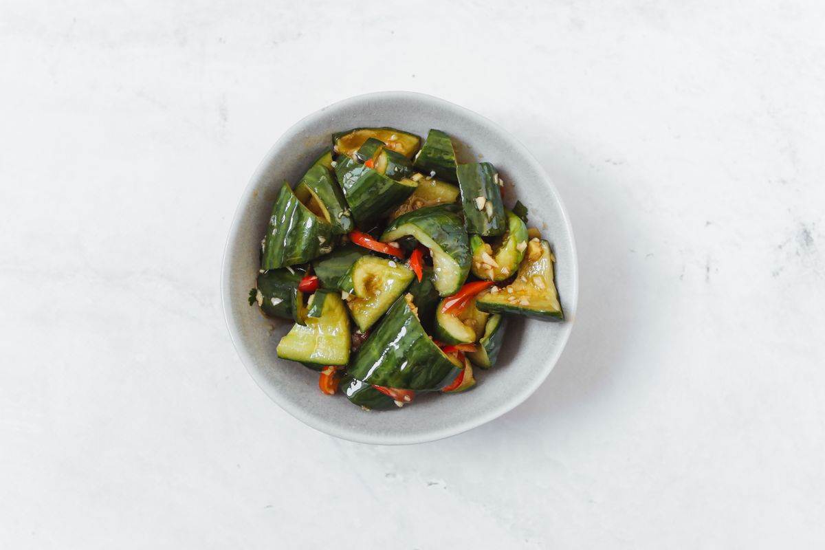 Chinese Smashed Cucumber Salad