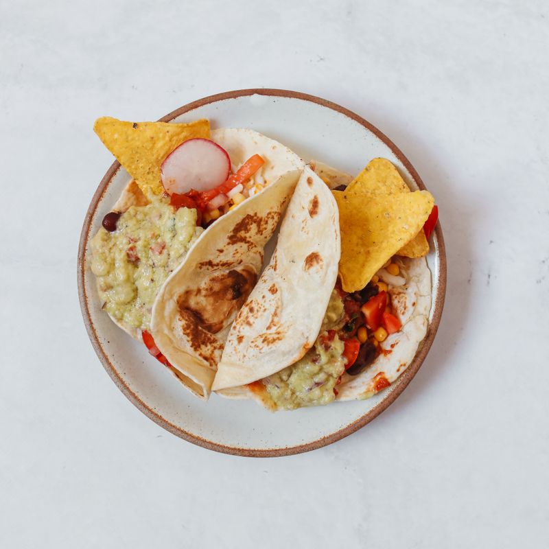 Black Bean and Sweet Potato Tacos