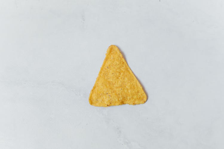 A Photo Of A Nacho Chip