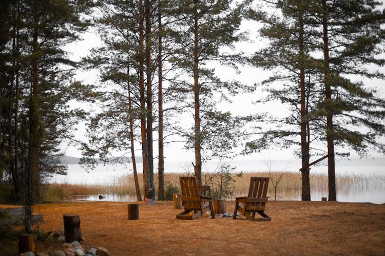 Camp Site By The Lake 