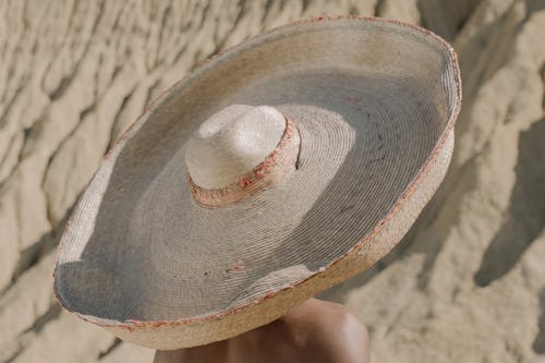 Free Sombrero on Woman Stock Photo