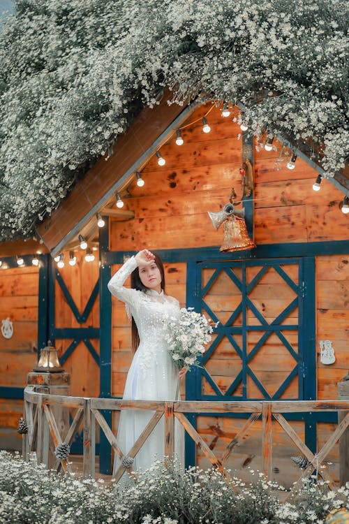 Immagine gratuita di ao dai, bellissimo, casa di legno