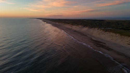 Foto profissional grátis de à beira-mar, aerofotografia, cênico