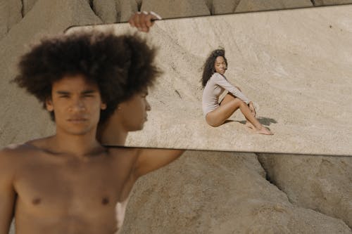 Immagine gratuita di arido, capelli afro, deserto