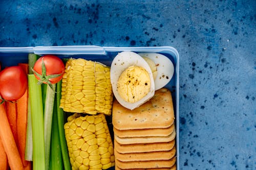 Boiled Egg and Biscuits