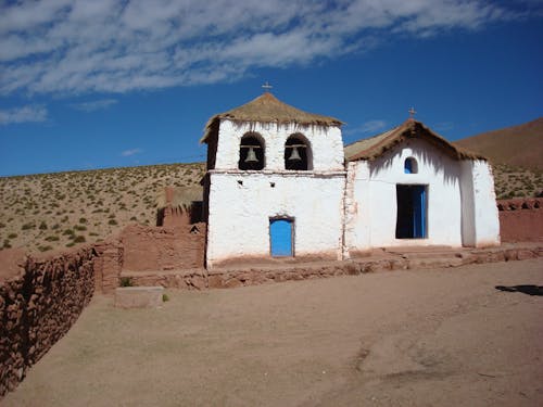 Δωρεάν στοκ φωτογραφιών με εκκλησία, έρημος, μπλε