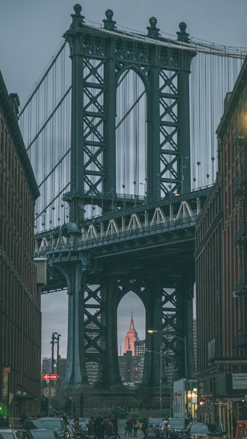 Ilmainen kuvapankkikuva tunnisteilla dumbo, manhattan-silta, new york