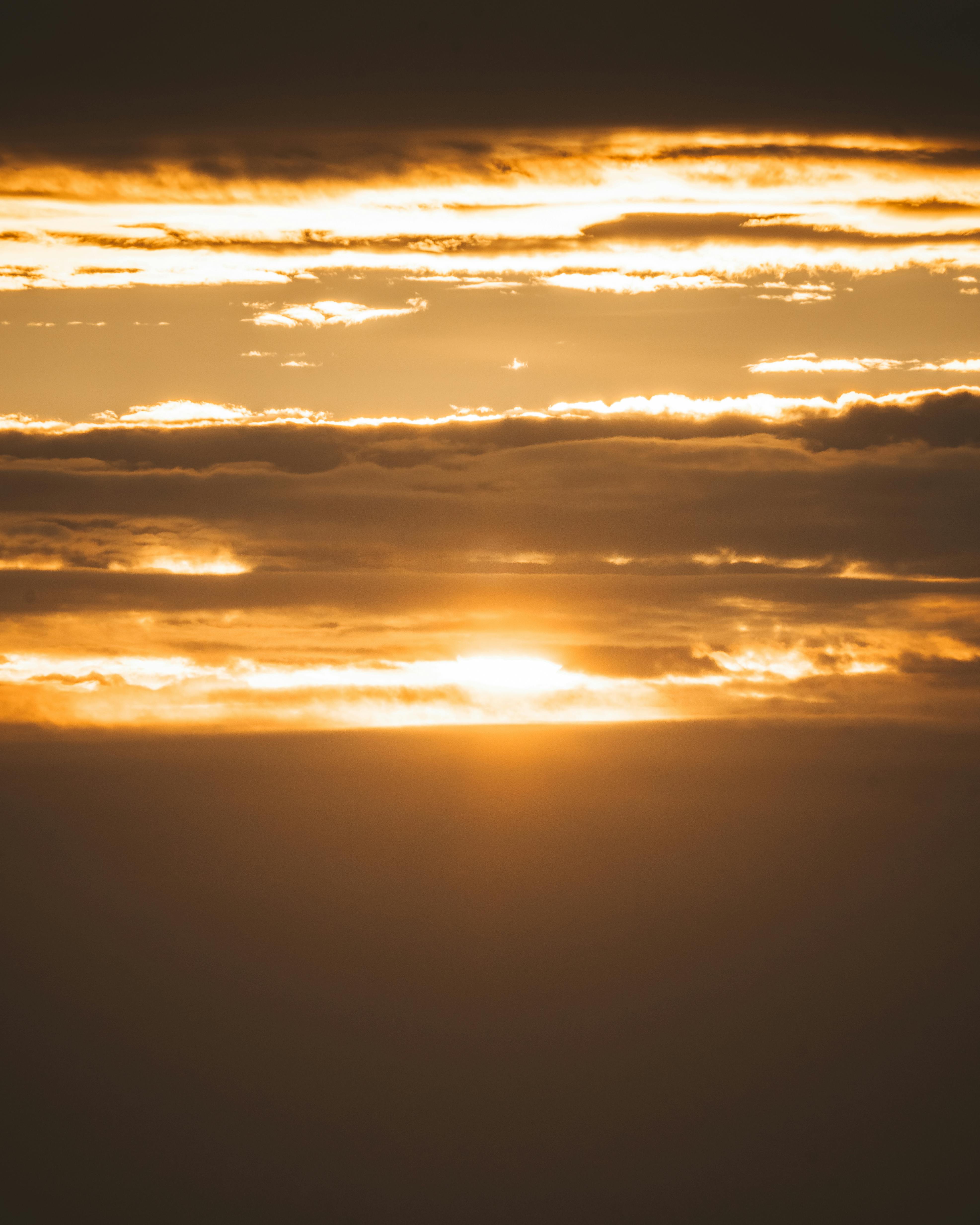 Amazing sunset sky in nature · Free Stock Photo