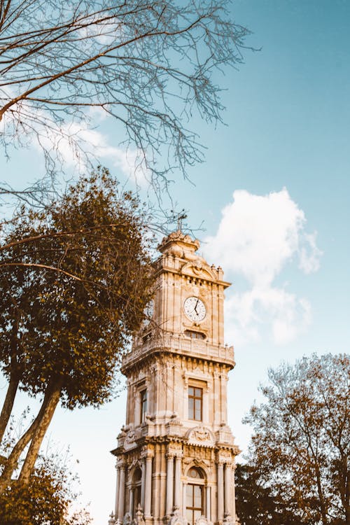 Dolmabahce Clock Tower, Istanbul, Turkey