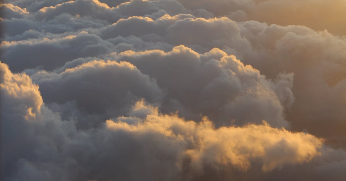 Free stock photo of clouds, sunset