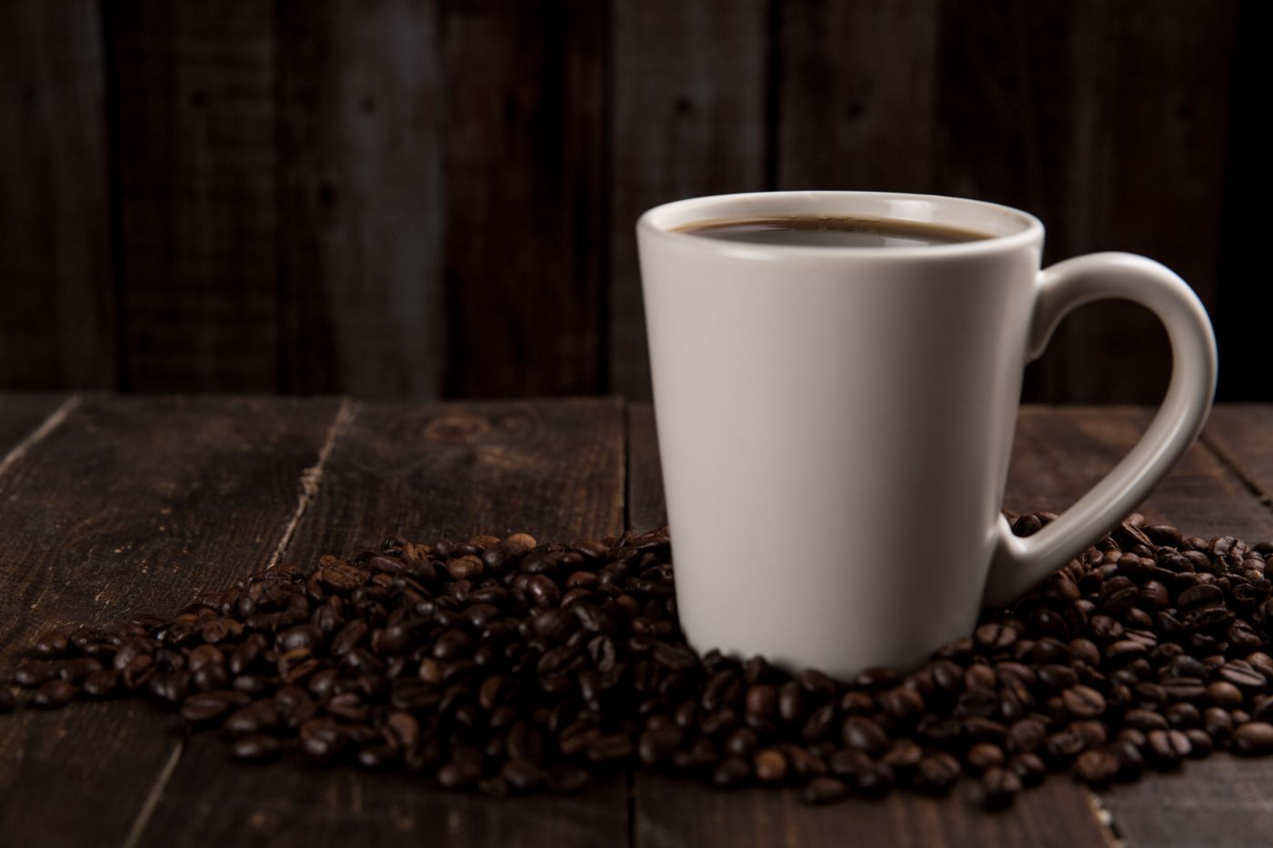 Dark roast decaf coffee beans