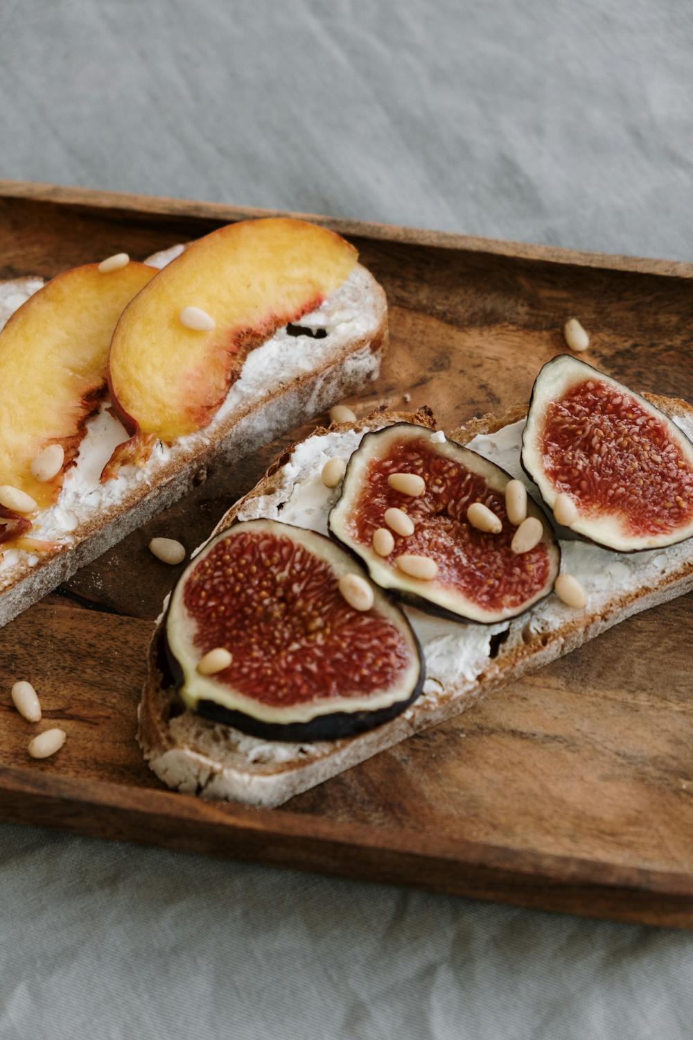 Peach and Almond Butter Toast Peach and Almond Butter Toast