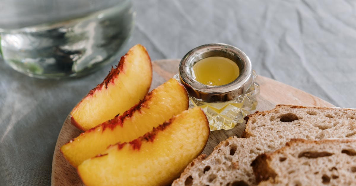 Peach Nectar Smoothie With Canned Peaches And Honey