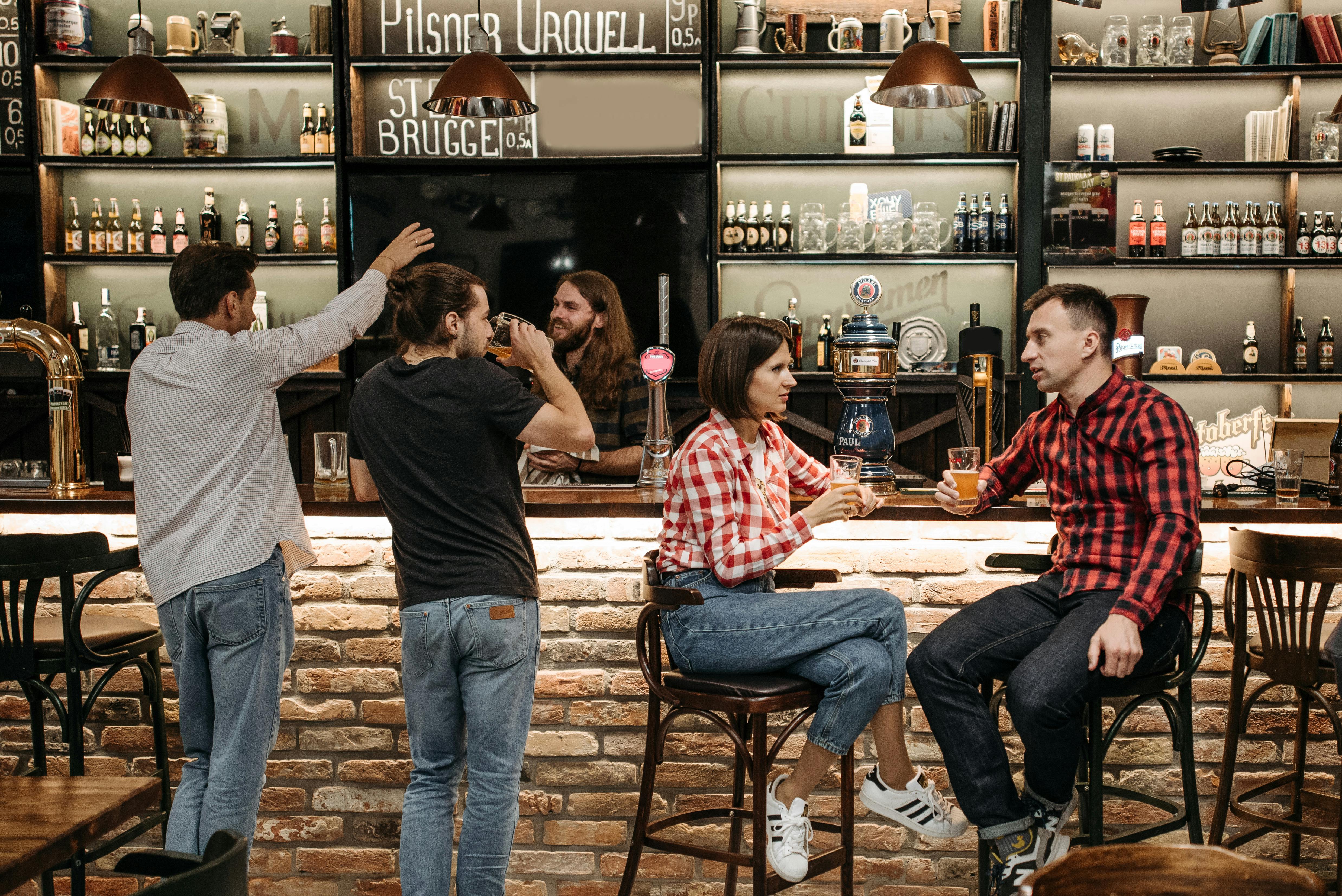 People Having A Conversation