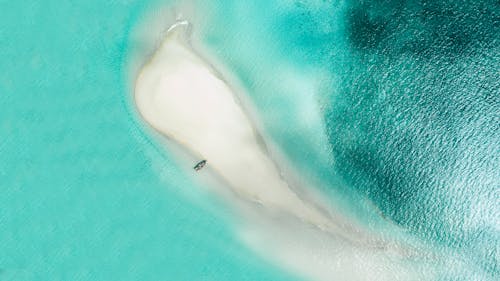 Aerial View of Sandbar