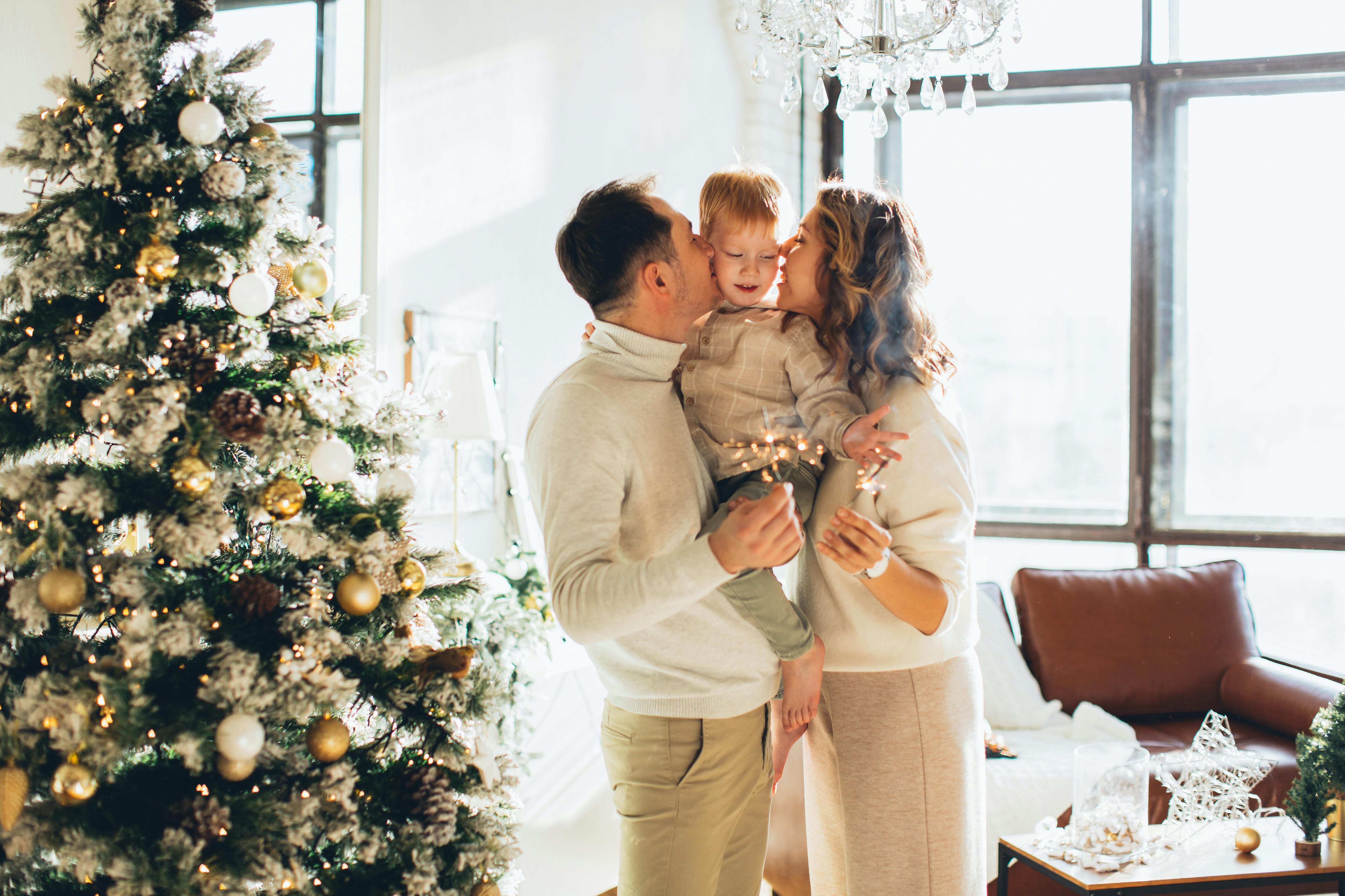 Is it weird to kiss mom on lips?