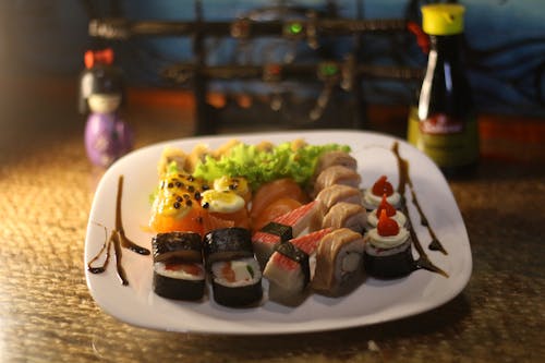 Free stock photo of sushi