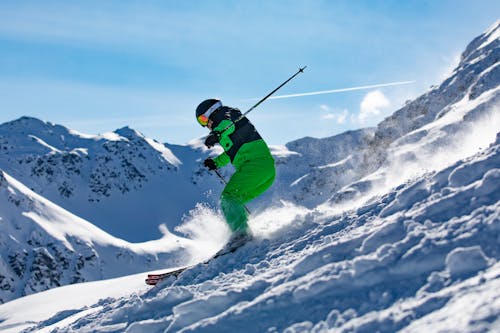 Gratis stockfoto met skiën, skiër, winter Stockfoto