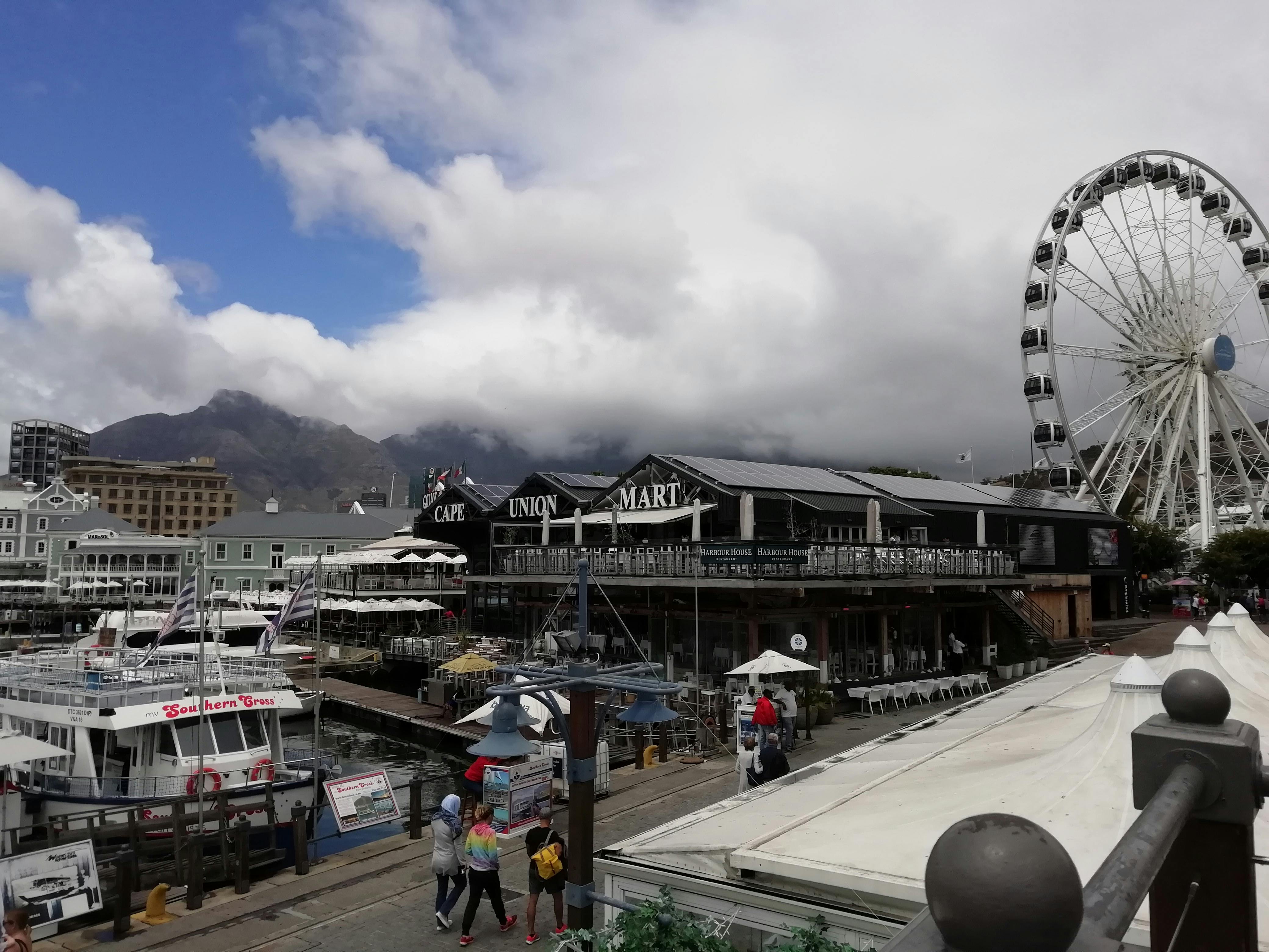 Student examining DNA model and educational materials