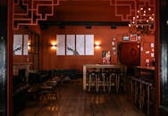 Empty Seats of a Restaurant