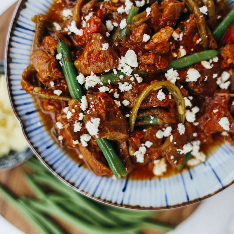 Greek Lamb Kleftiko Stew
