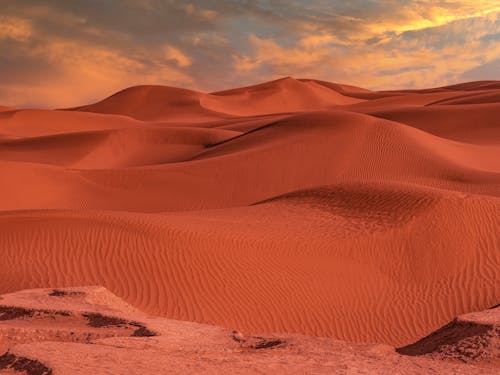 Free Beautiful Desert Under Blue Sky Stock Photo