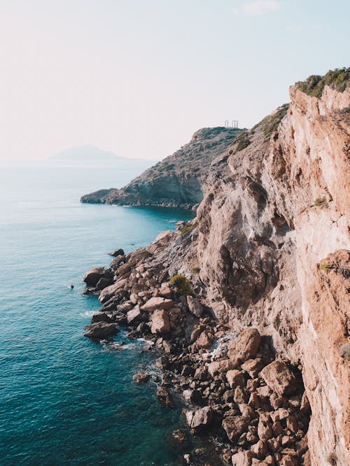 Cliff on a Sea Coast 