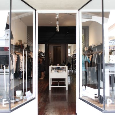 Warm and inviting retail space
