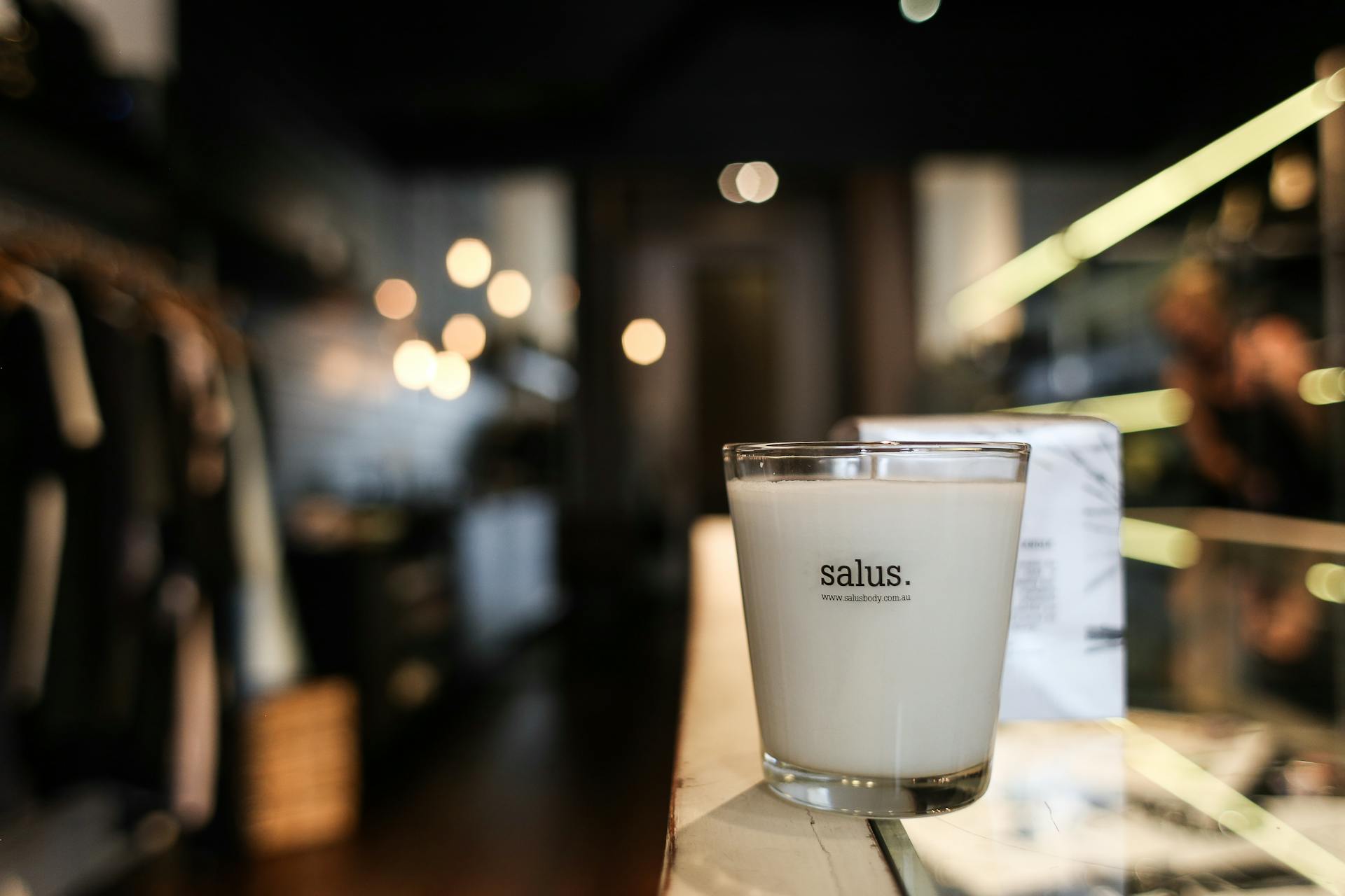 White Liquid in Clear Drinking Glass