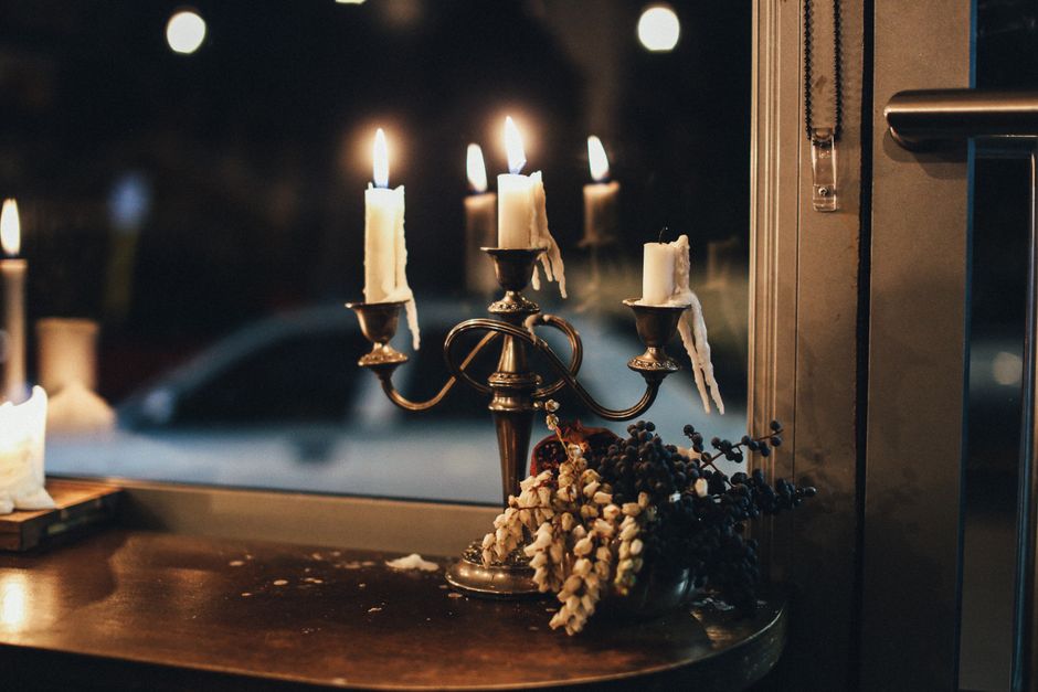 dragon candle holder