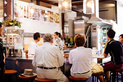 People Inside the Restaurant