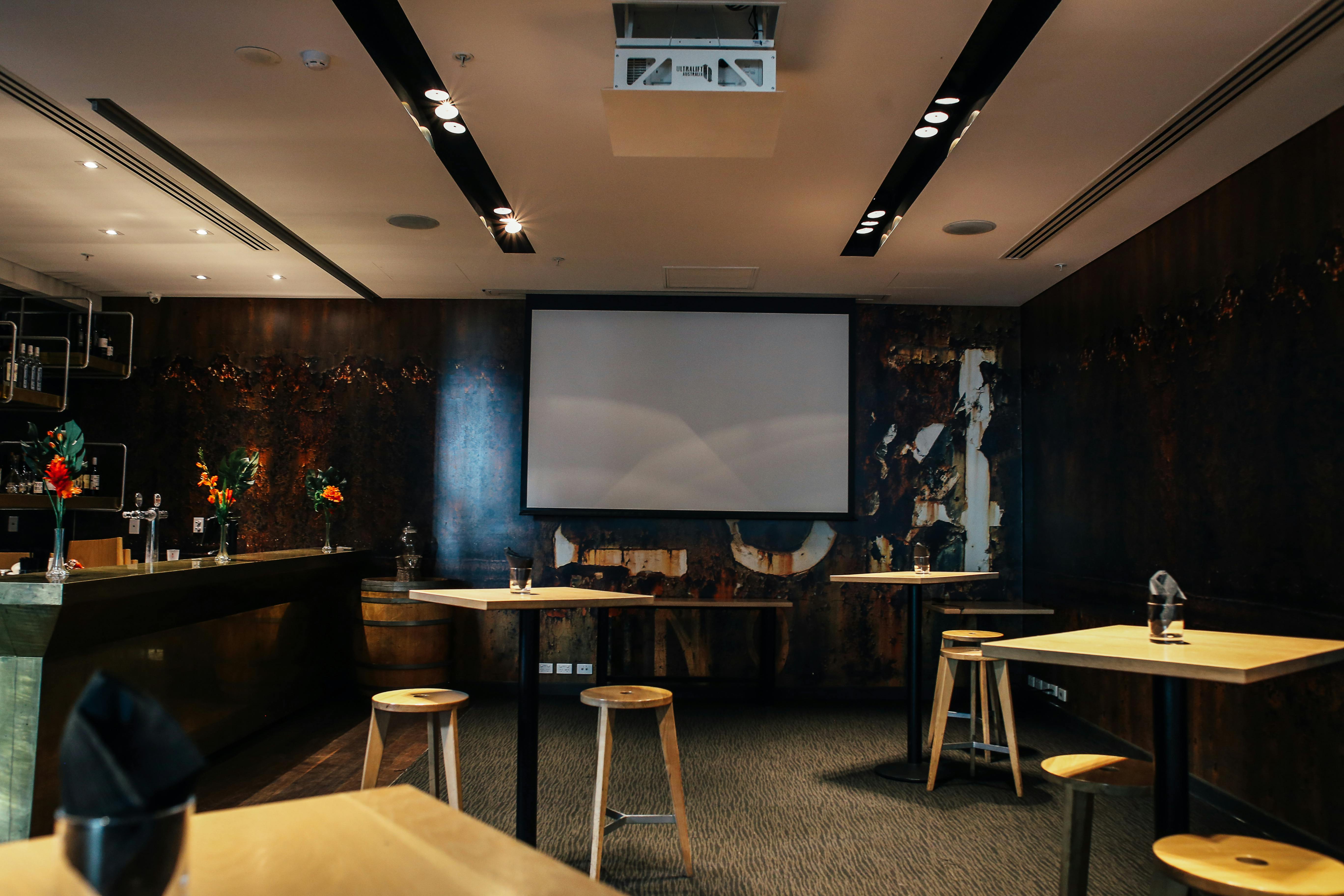 Refrigeration unit in a commercial setting - 110-volt walk-in cooler