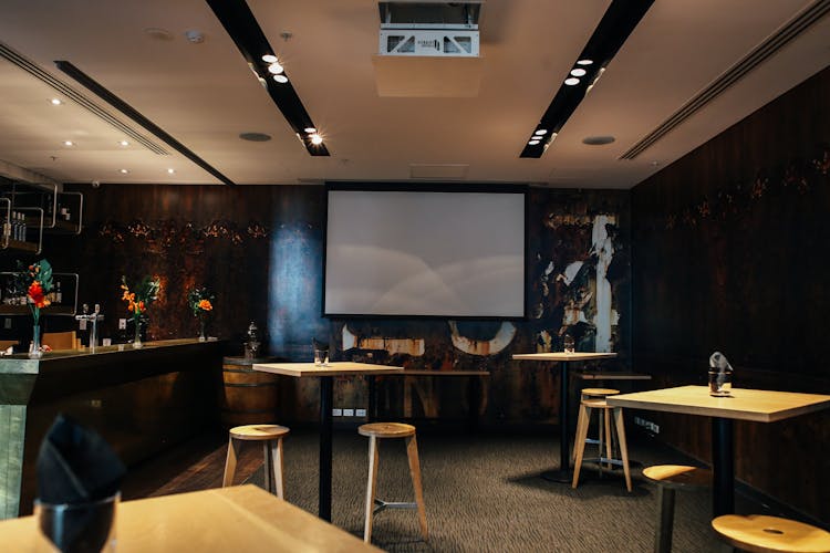 Projector In Bar