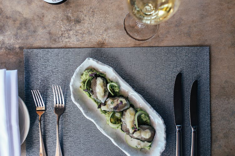 Plate Of Oysters