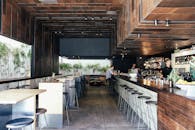 Interior Design of a Cafe Bar