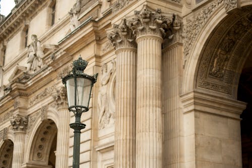 Free stock photo of louvre, paris