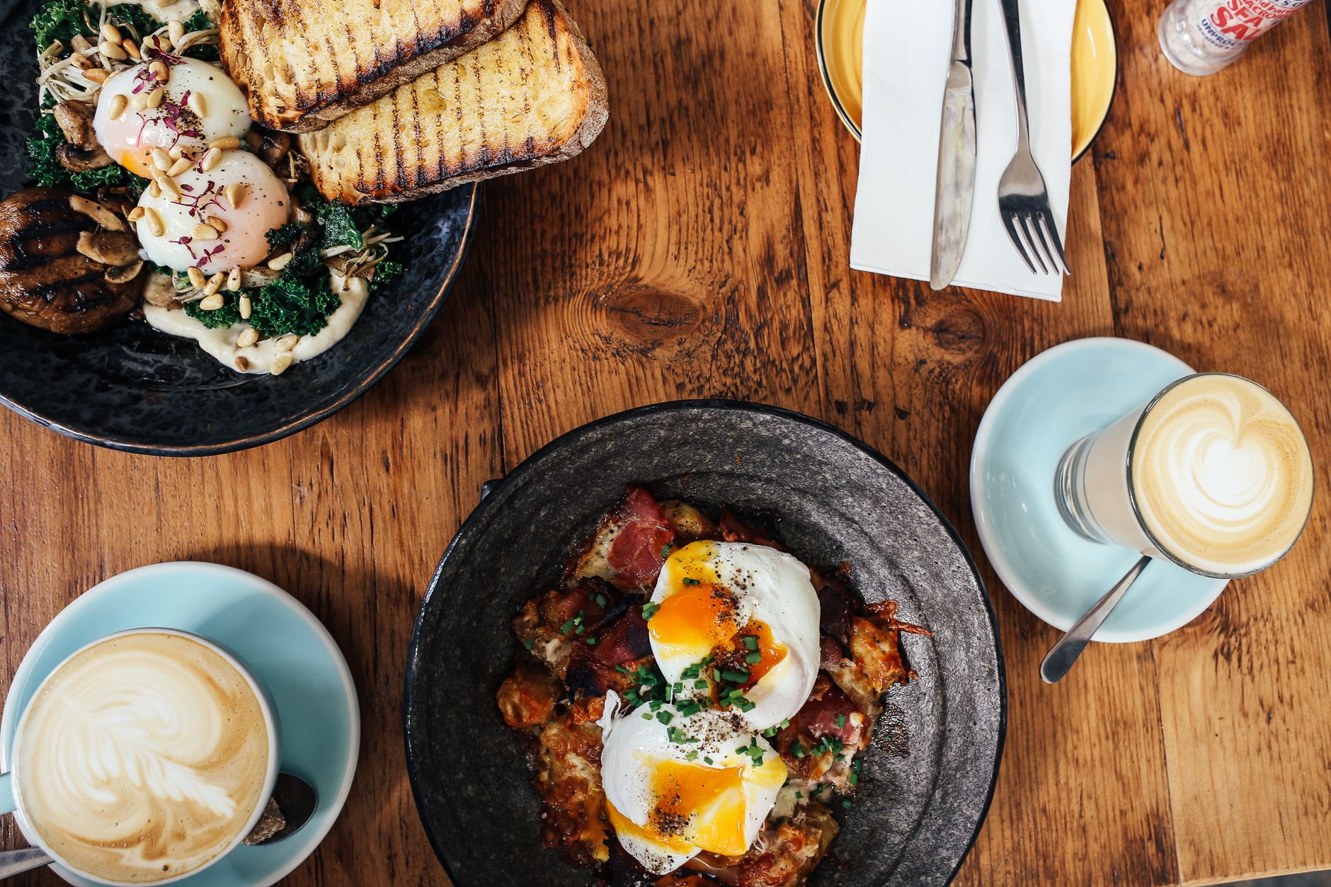 Delicious modern brunch platter