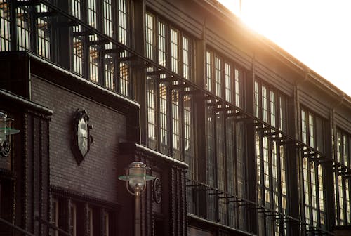 Brown Concrete Building during Golden Hour