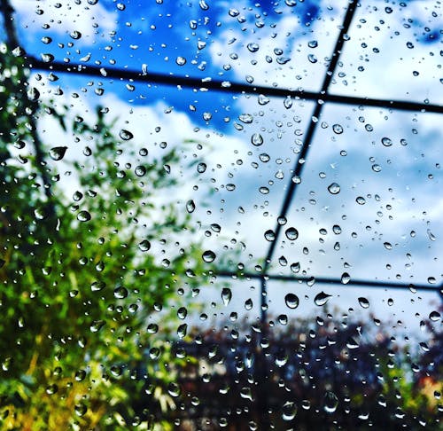 Ingyenes stockfotó ablak, eső, esőcseppek témában