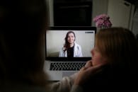 A Person Having Online Check Up